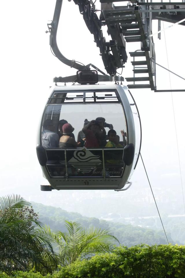 白云山上的这条亲民索道,当年可是工程界的新科技