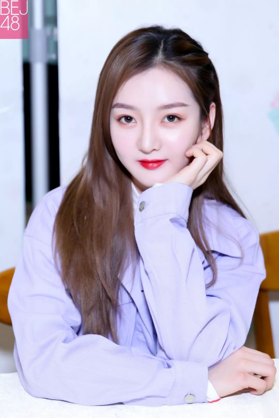 pose 4@bej48-田姝丽 等等,谁说单手托脸就是御姐?