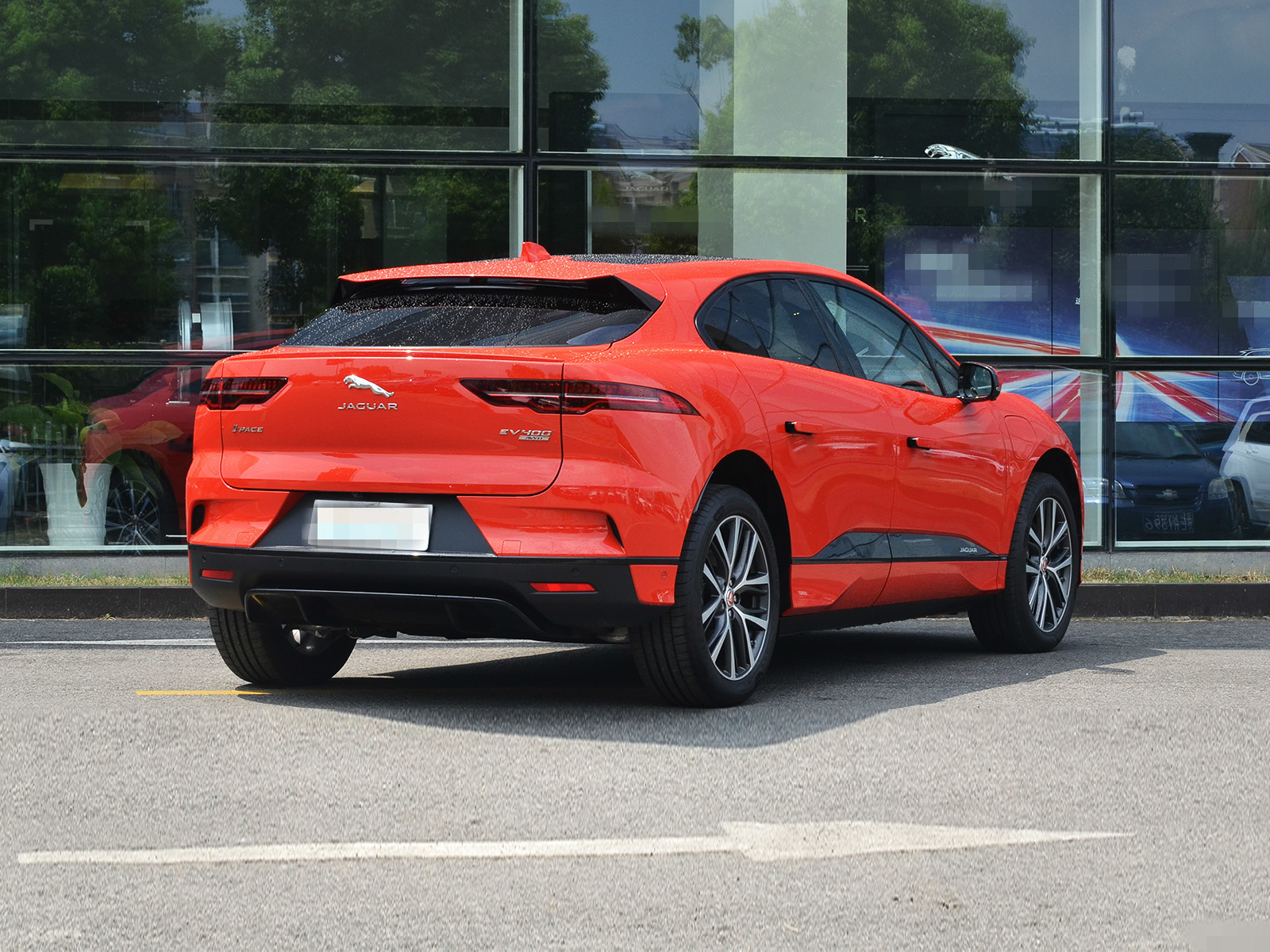 对捷豹i-pace外观的品鉴