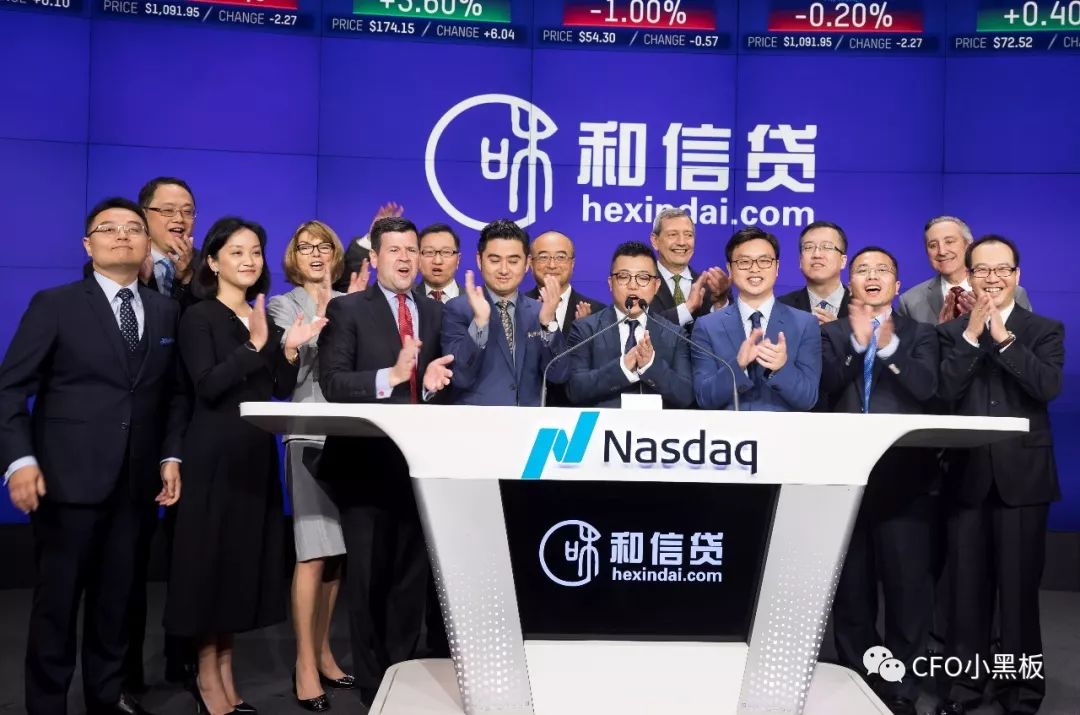 和信贷cfo张启森:首位80后顺利闯关美股ipo