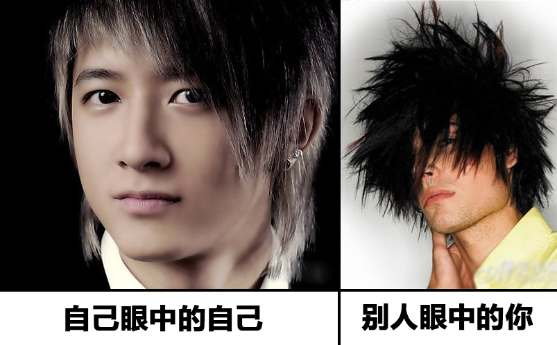 你眼中的自己vs别人眼中的你,中枪了吗?太形象,已笑晕在厕所