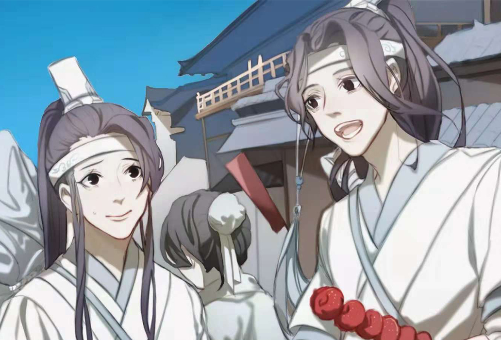 《魔道祖师》三代蓝氏双璧,蓝涣蓝湛出尘脱俗,这一对非常惋惜!