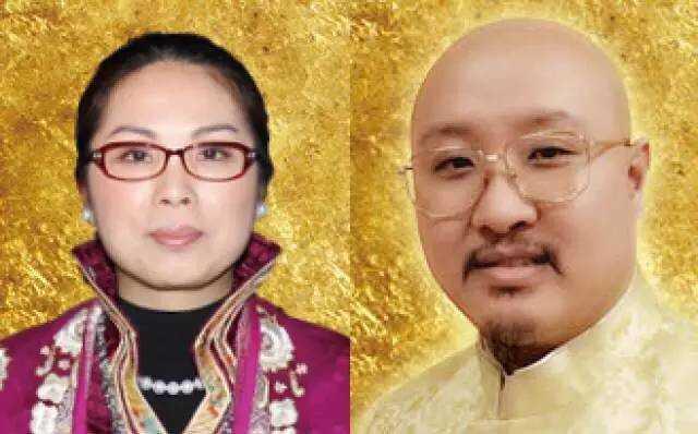 白玛奥色法王吴达镕妻子吴慈欣照片,解密吴达镕变成活佛经历