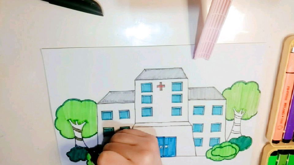 手抄报简单快速画