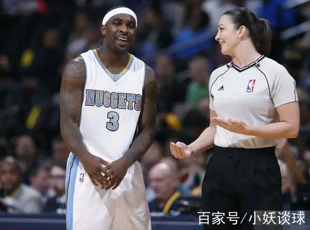 她是nba美女裁判,比賽場上遇