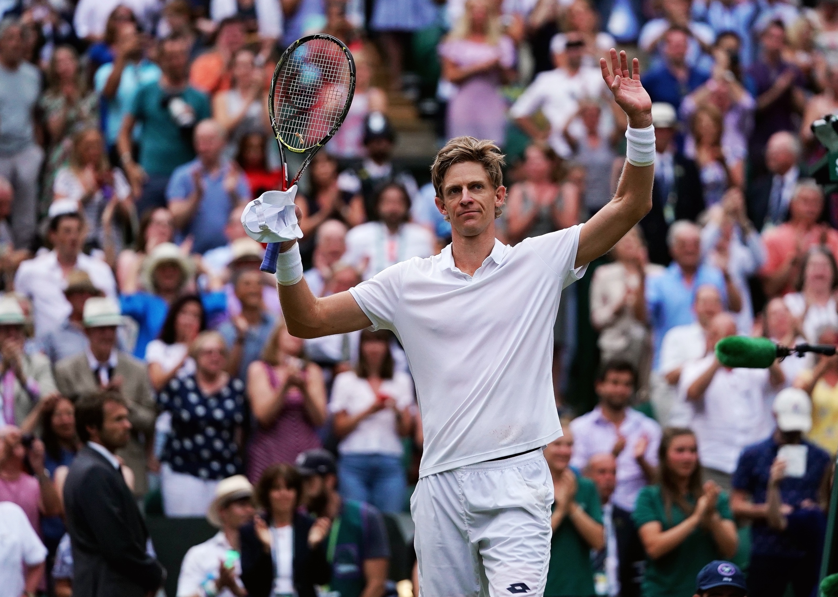 网球——温网:安德森晋级男单决赛(1)