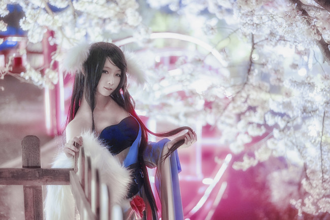 狐妖小红娘cos,这个涂山雅雅好可爱