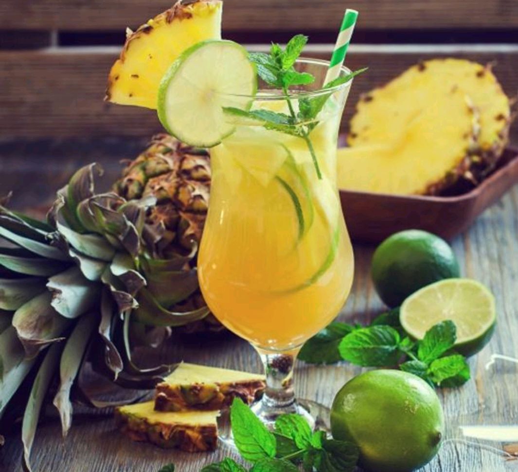 菠萝柠檬汁的制作方法  简单易做 冰爽酸甜 夏季消暑