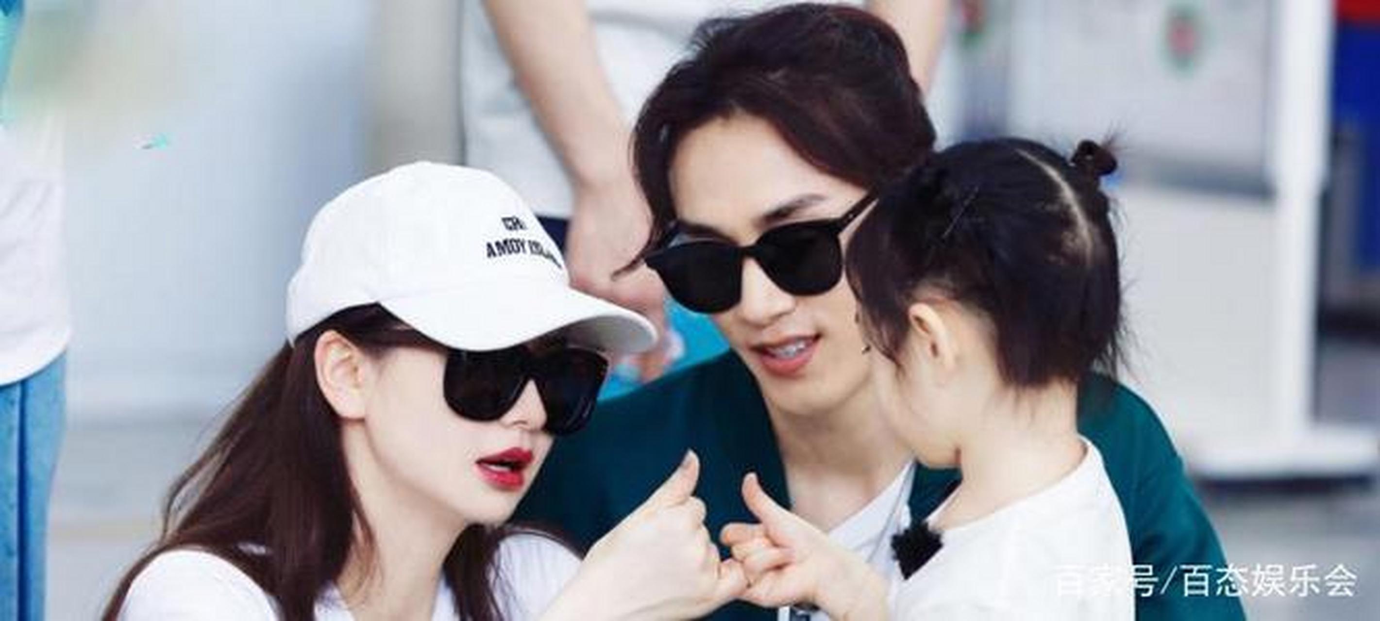 戚薇和李承铉,孩子名字:李乐琪.