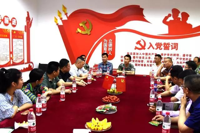 北京湖口企业商会会长张旺新考察江西兵哥送菜退役军人就业创业产业园