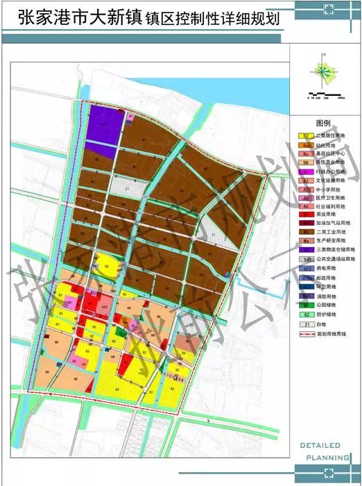 张家港市规划局控规图图片