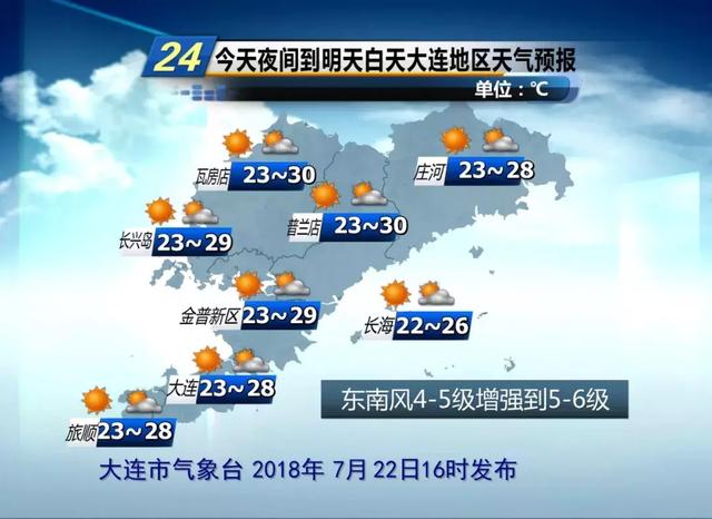 大连天气预报图片图片