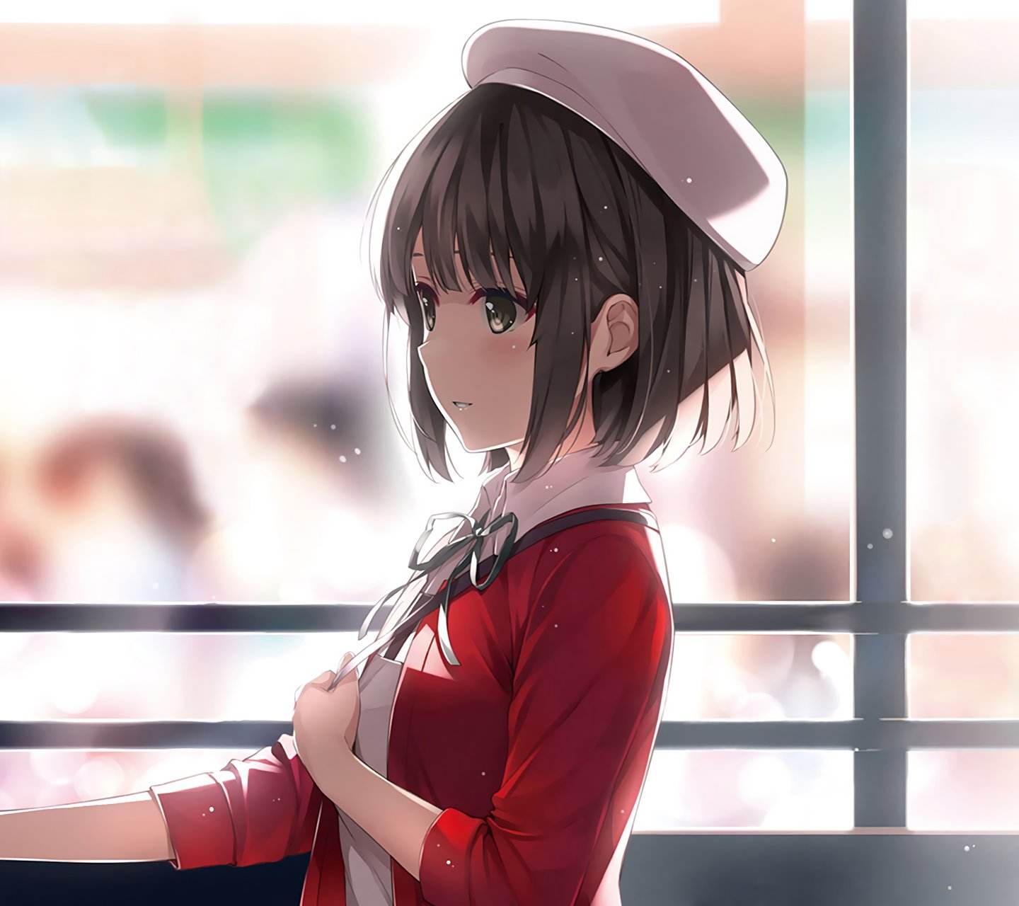 《路人女主的养成方法》:加藤惠,仔细观察之下,五官脸孔端正,个子不矮