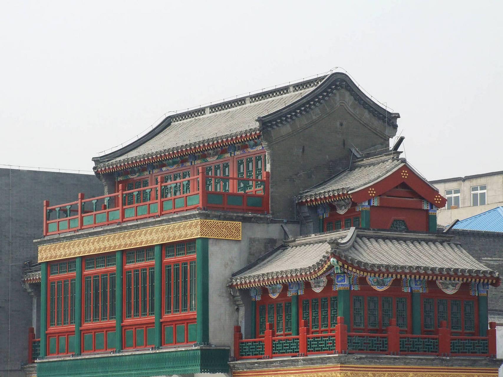 京派建筑,作为中国北方建筑的代表,因其独特的地理位置而具有不可替代