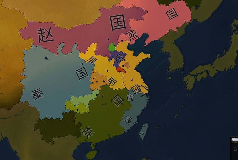 芈月传地图图片