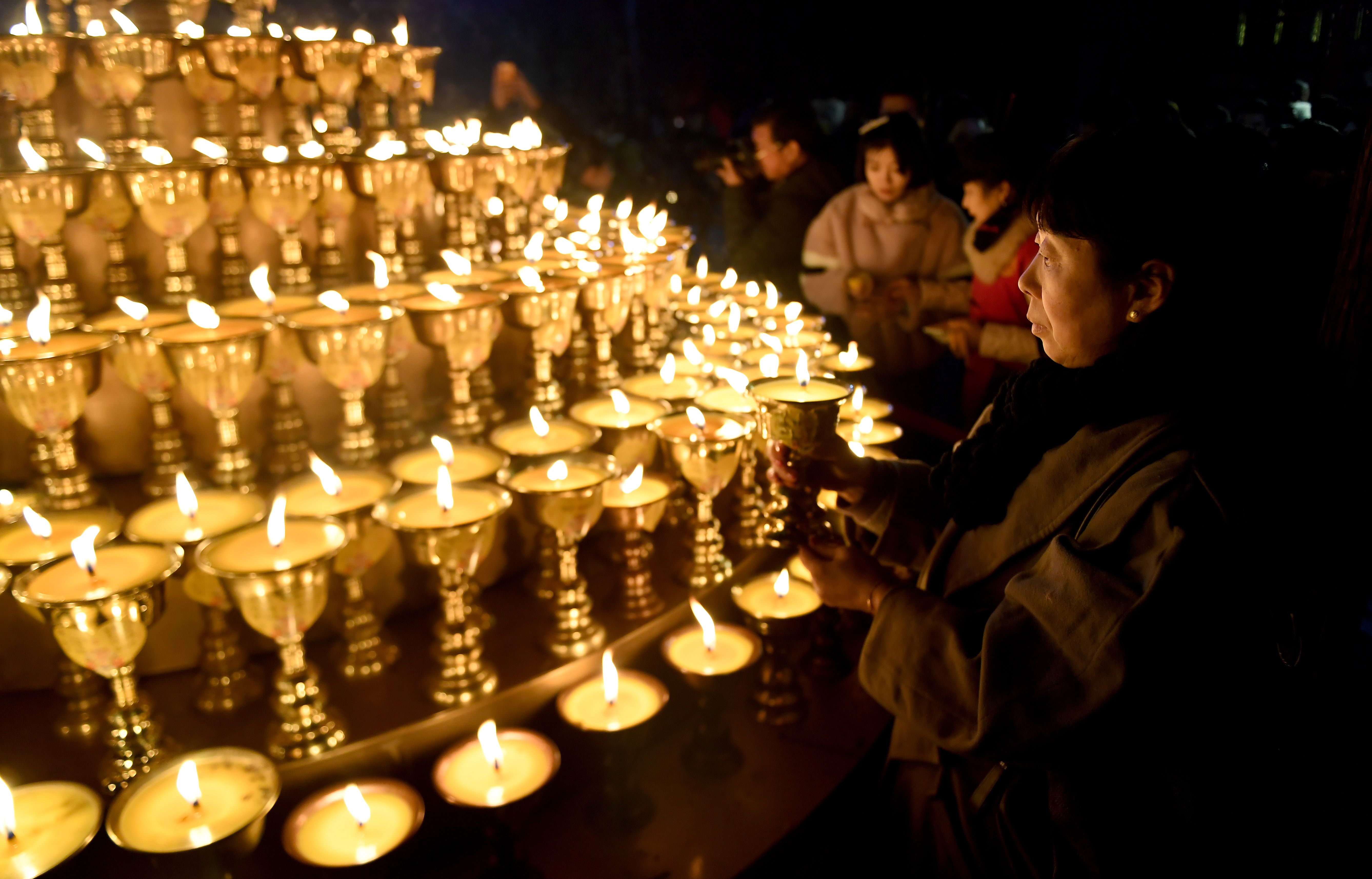 西安:祈福灯会祈吉祥