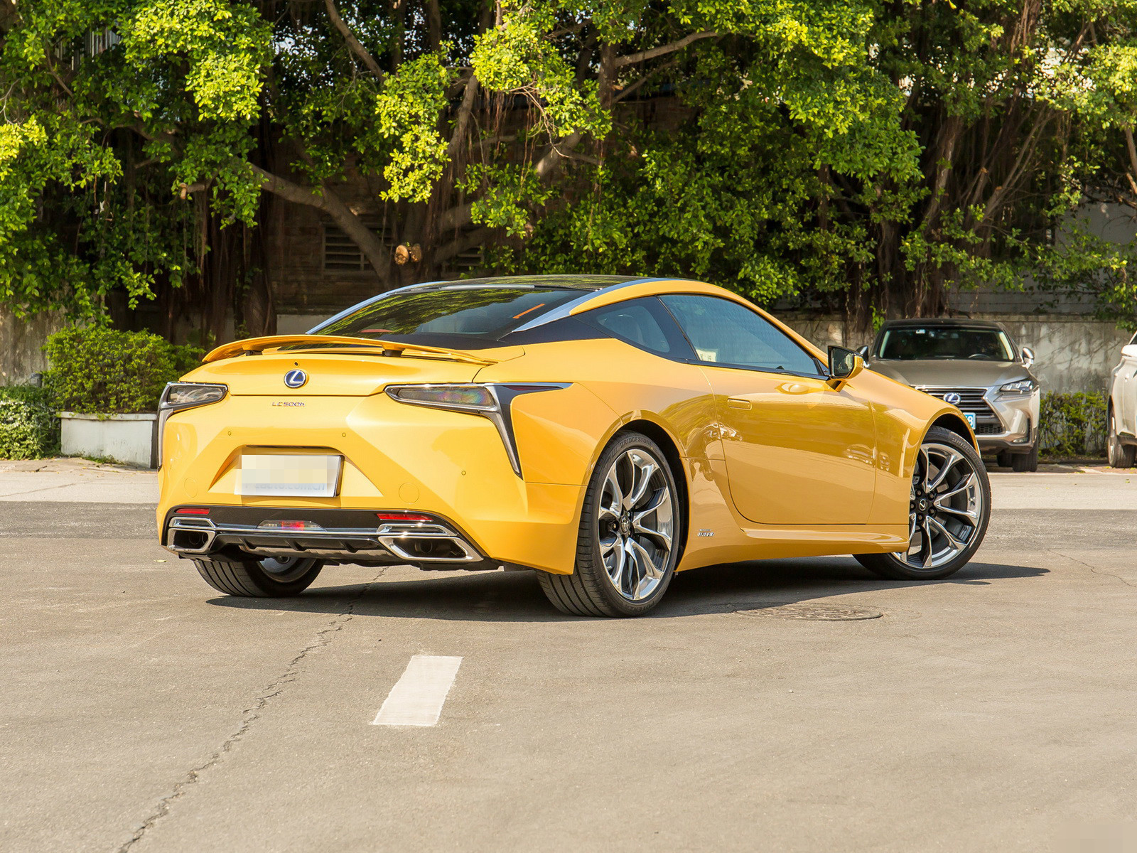 对雷克萨斯lc外观的品鉴