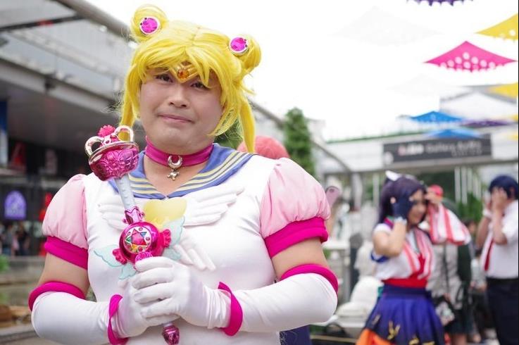 美少女战士cosplay,网友:月野兔大叔的少女心不是一般的膨胀啊