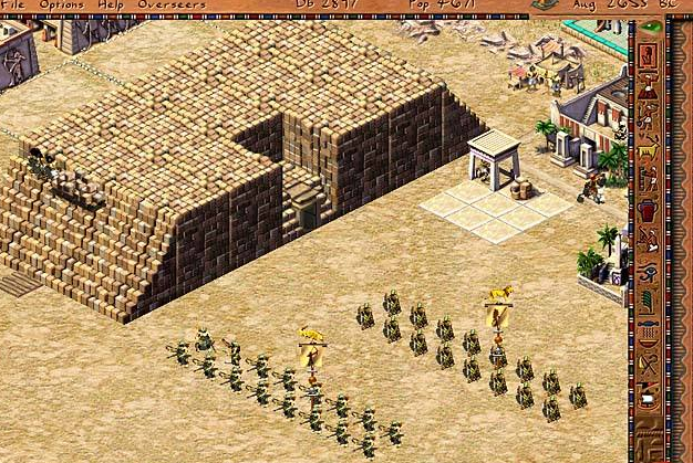 《法老王》游戏攻略,金字塔和狮身人面像由你建造!