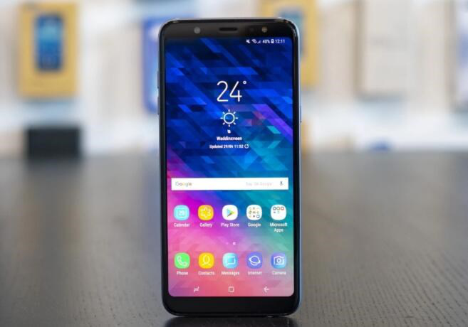 三星 galaxy a6  推送安卓 9 更新