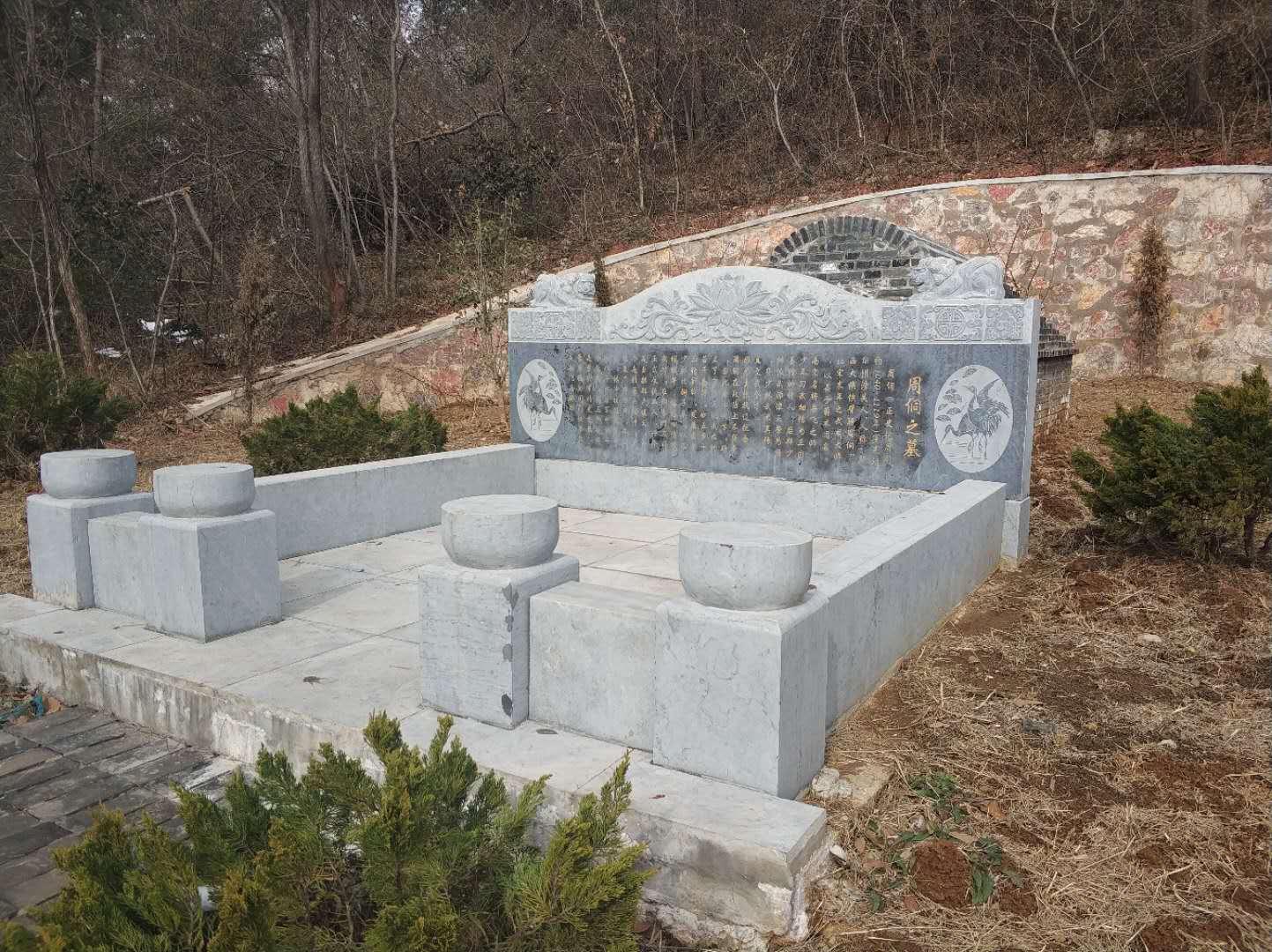 没想到在江宁锁石村,居然意外看到岳飞师傅周侗的墓!