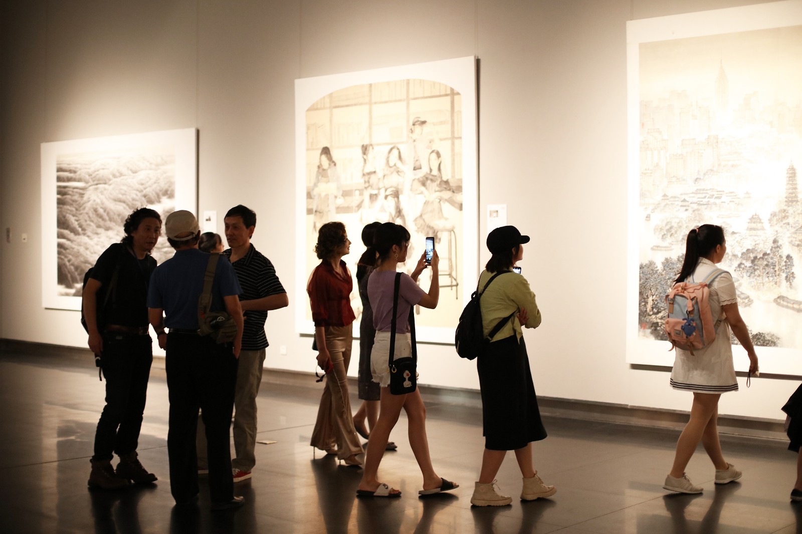 "新常州画派"精品展在江苏省美术馆开幕