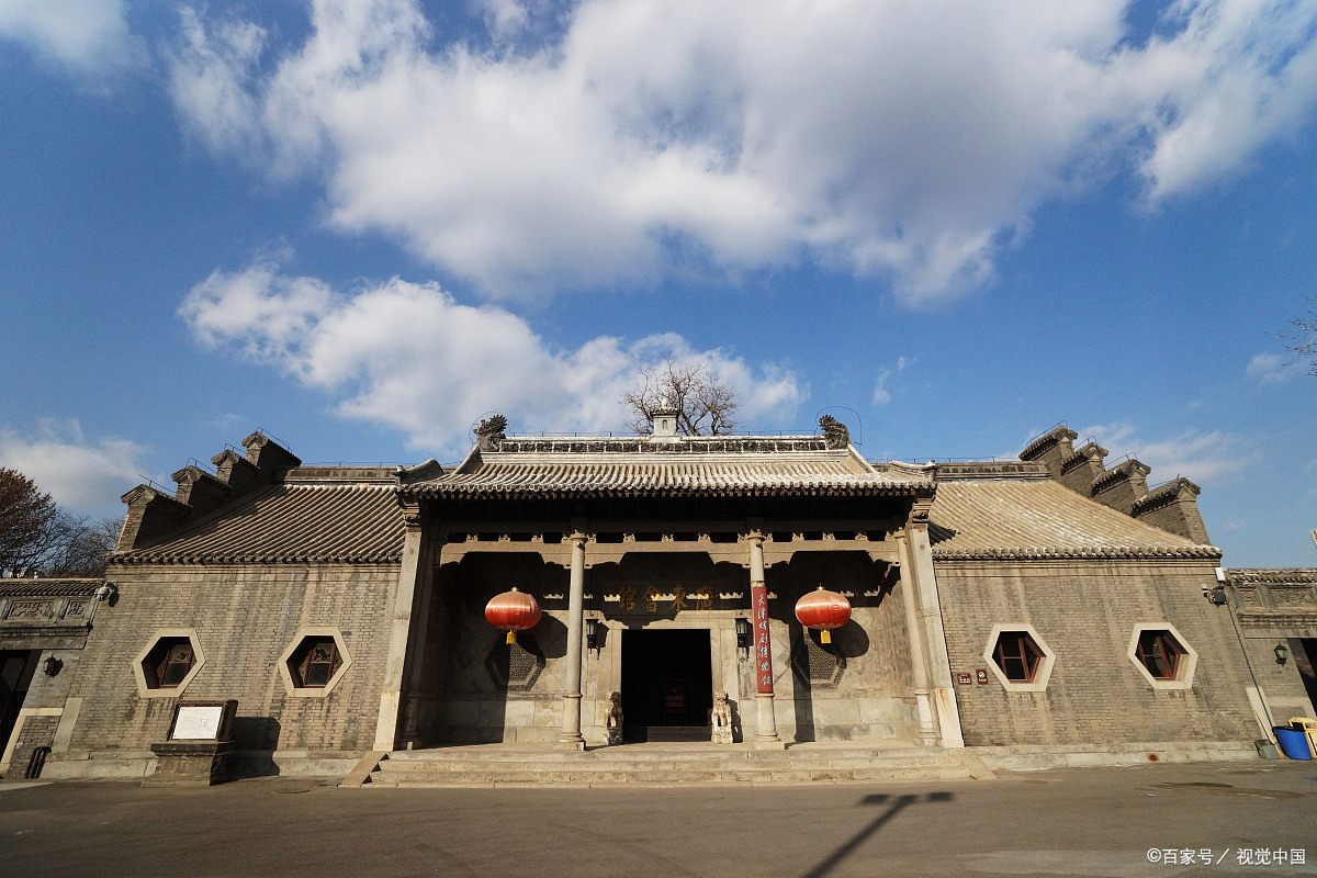 北方最大的广东会馆古建筑这里是中国罕见的木结构建筑艺术珍品