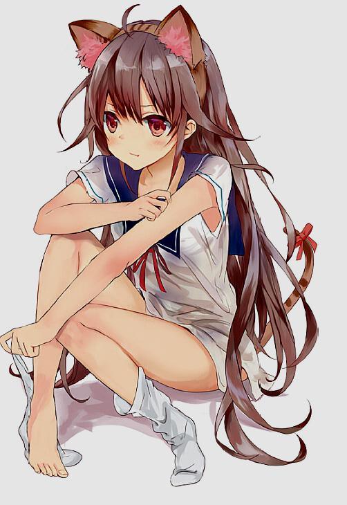 猫女孩(catgirl)是dc漫画的一个角色,一组猫女孩照片欣赏.