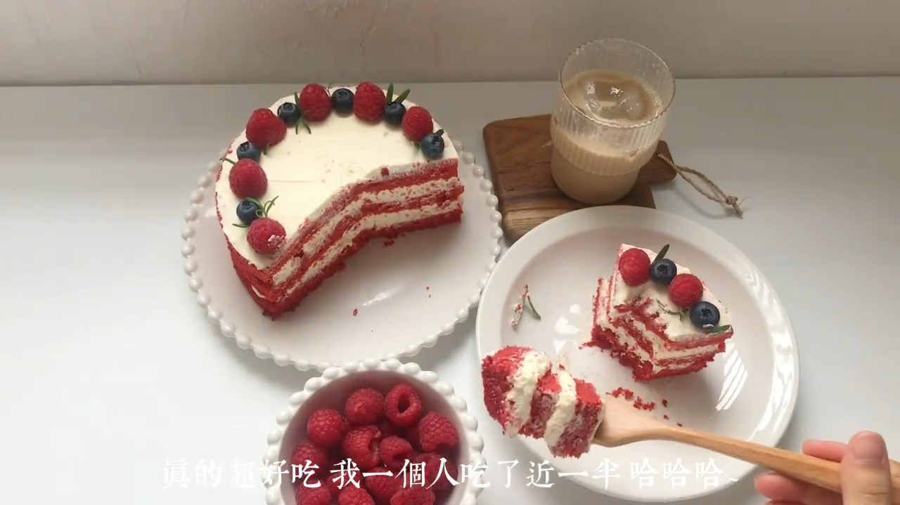 6寸红丝绒蛋糕,一次成功真的非常简单!学会可以送人做生日蛋糕