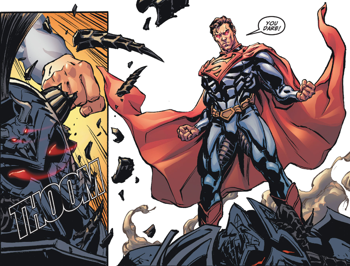 《不义联盟》超人已经失去了自己的精神,蝙蝠侠的做法也是错的?