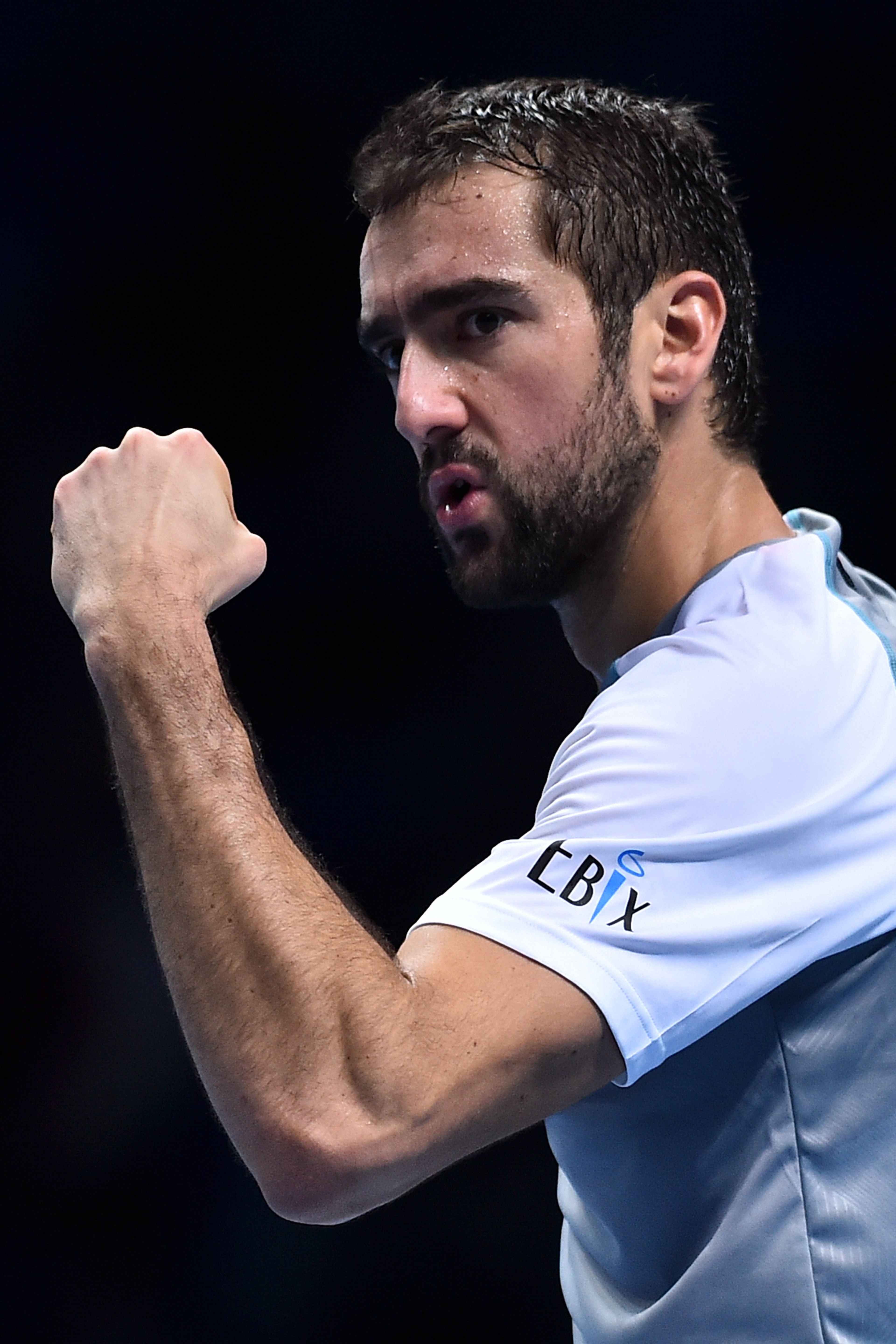 网球——atp年终总决赛:西里奇战胜伊斯内尔(2)