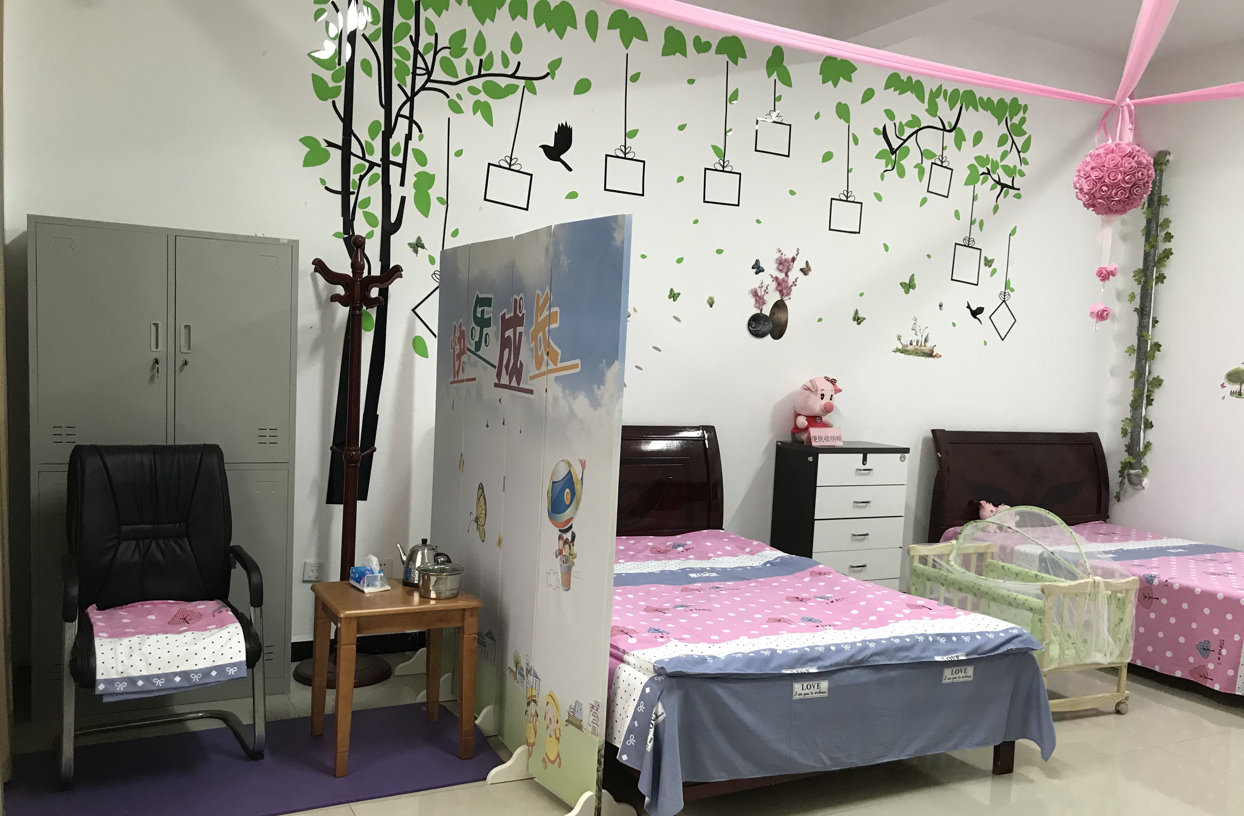 江西上栗县总工会积极推进"爱心妈咪小屋"建设