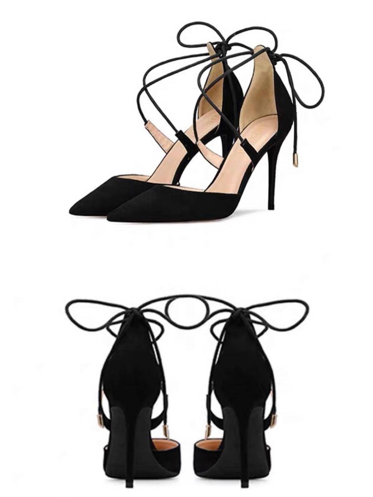 性感的罗马绑带高跟凉鞋,时髦感满分,凸显都市女性的魅力!