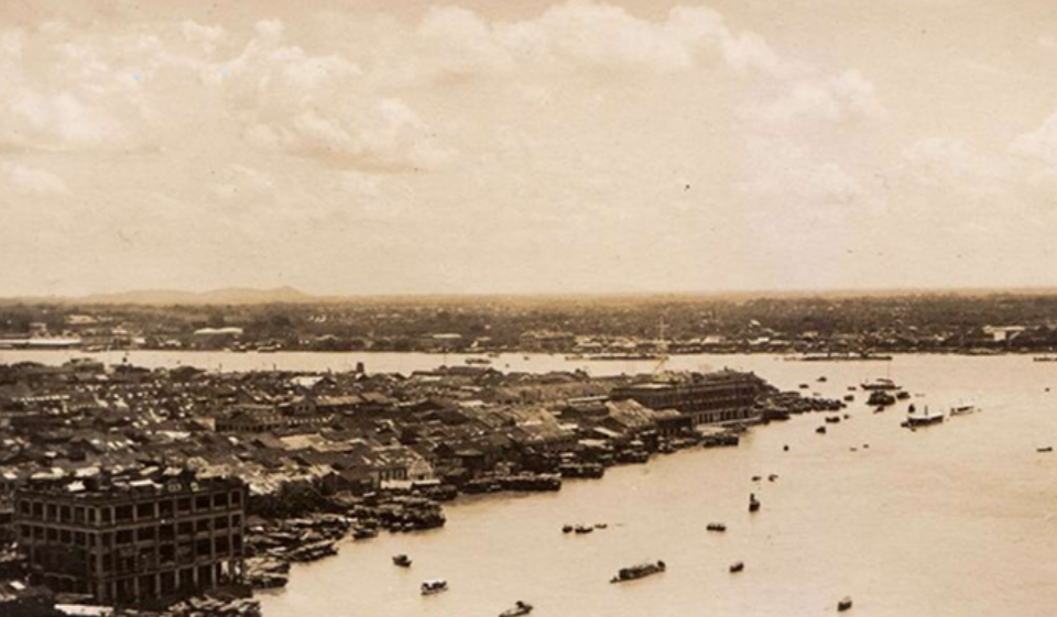 老照片:民国时期的广州城 图2为粤秀公园 图7为海珠桥