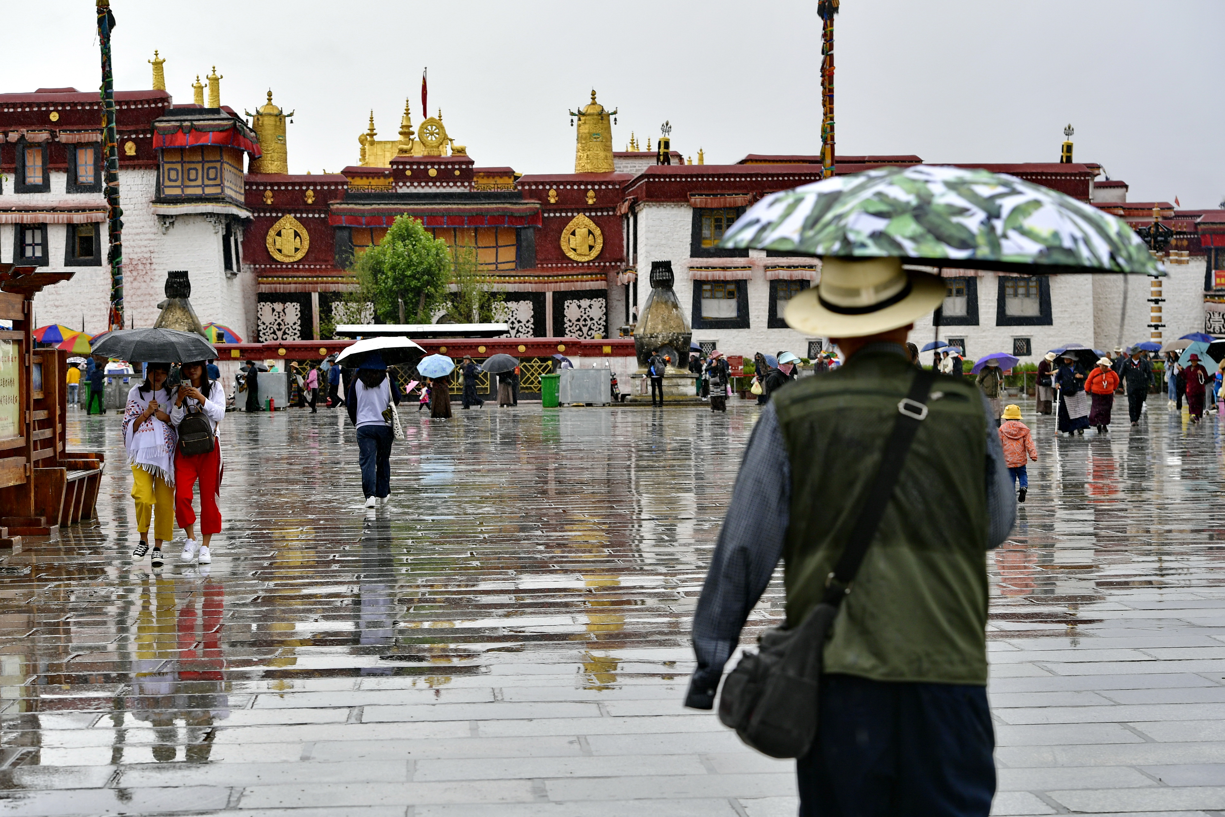 拉萨下雨图片图片