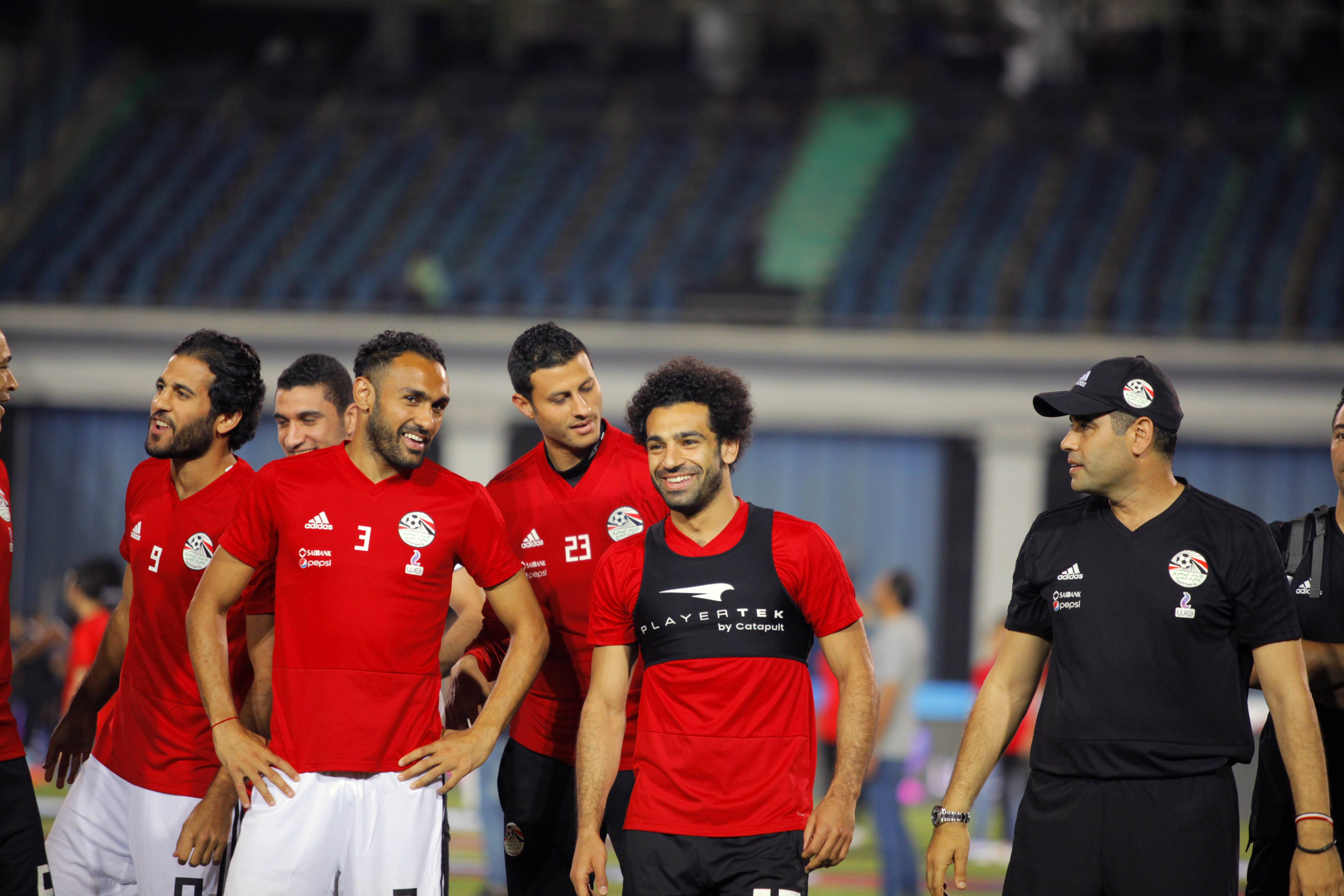 足球——世界杯:埃及队备战(3)