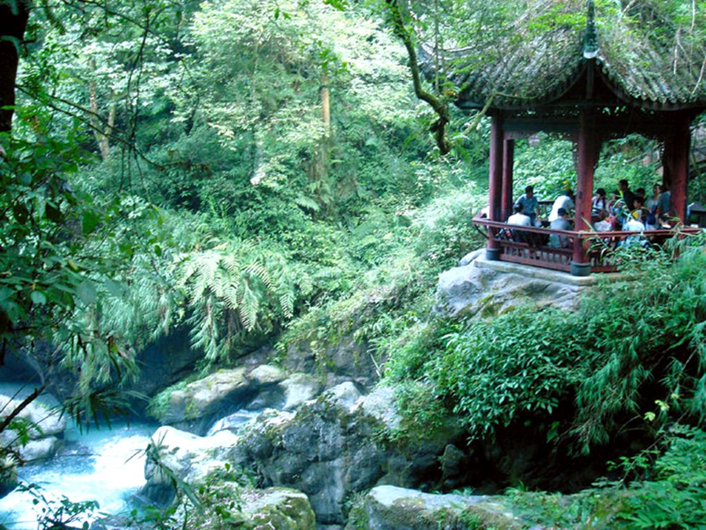 牛心岭双桥清音 峨眉山第一风景