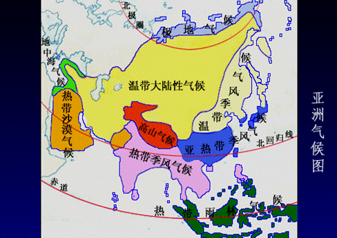 印度的热带季风气候为什么在北回归线以北?