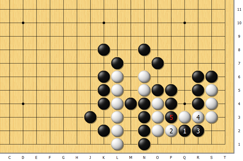 围棋手筋练习,靠的手筋,你看出来了吗?