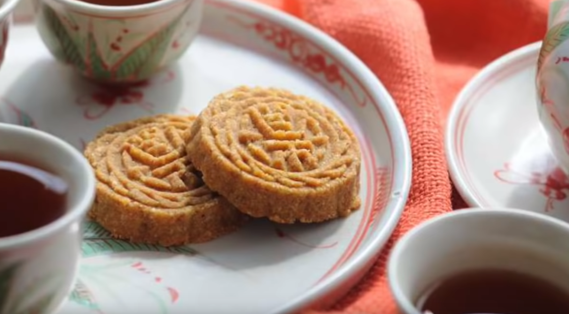 教你怎么澳门杏仁饼,又简单又好吃 这次小编给大家制作的是澳门杏仁饼