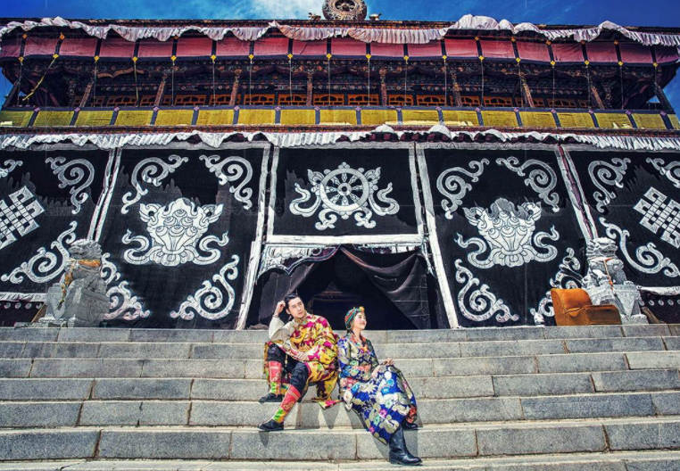 夏珠林寺吉祥天母肉身图片