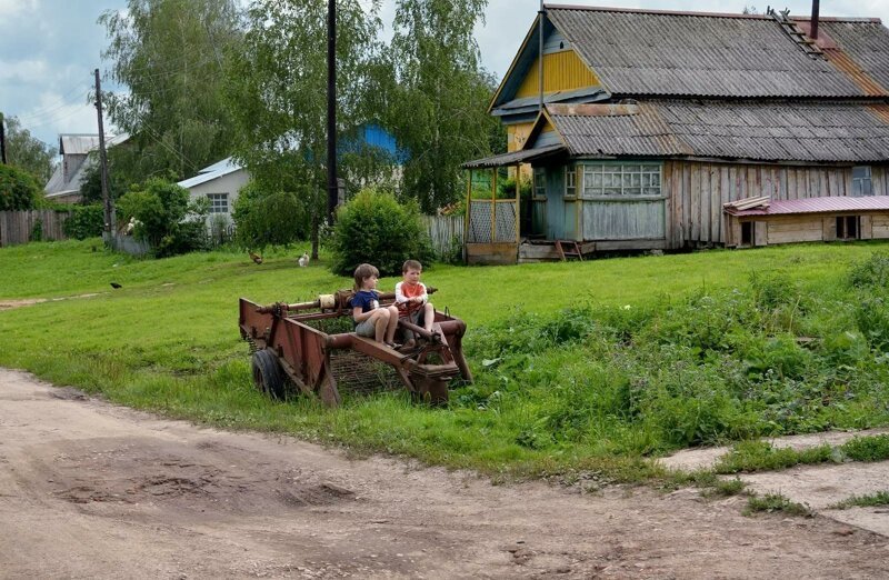 俄罗斯西伯利亚农村图片