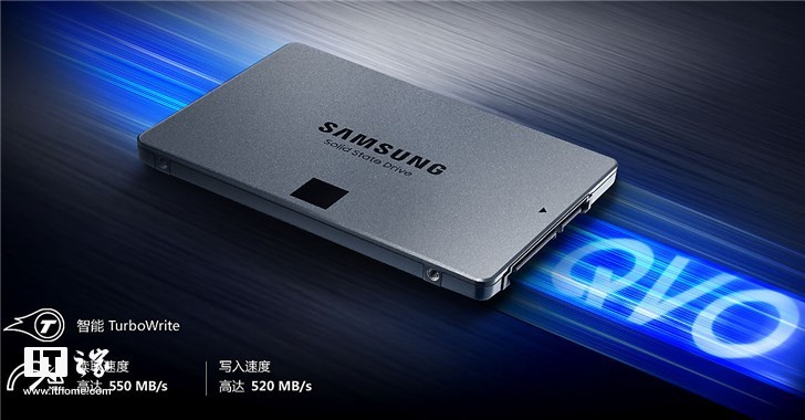 三星860 qvo 固态硬盘上架中国:最高4tb