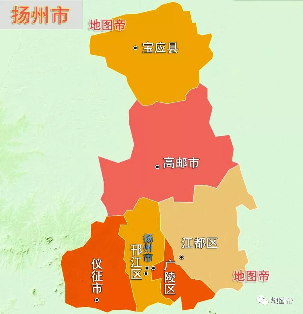 看扬州如何从52万km变为6634km的?