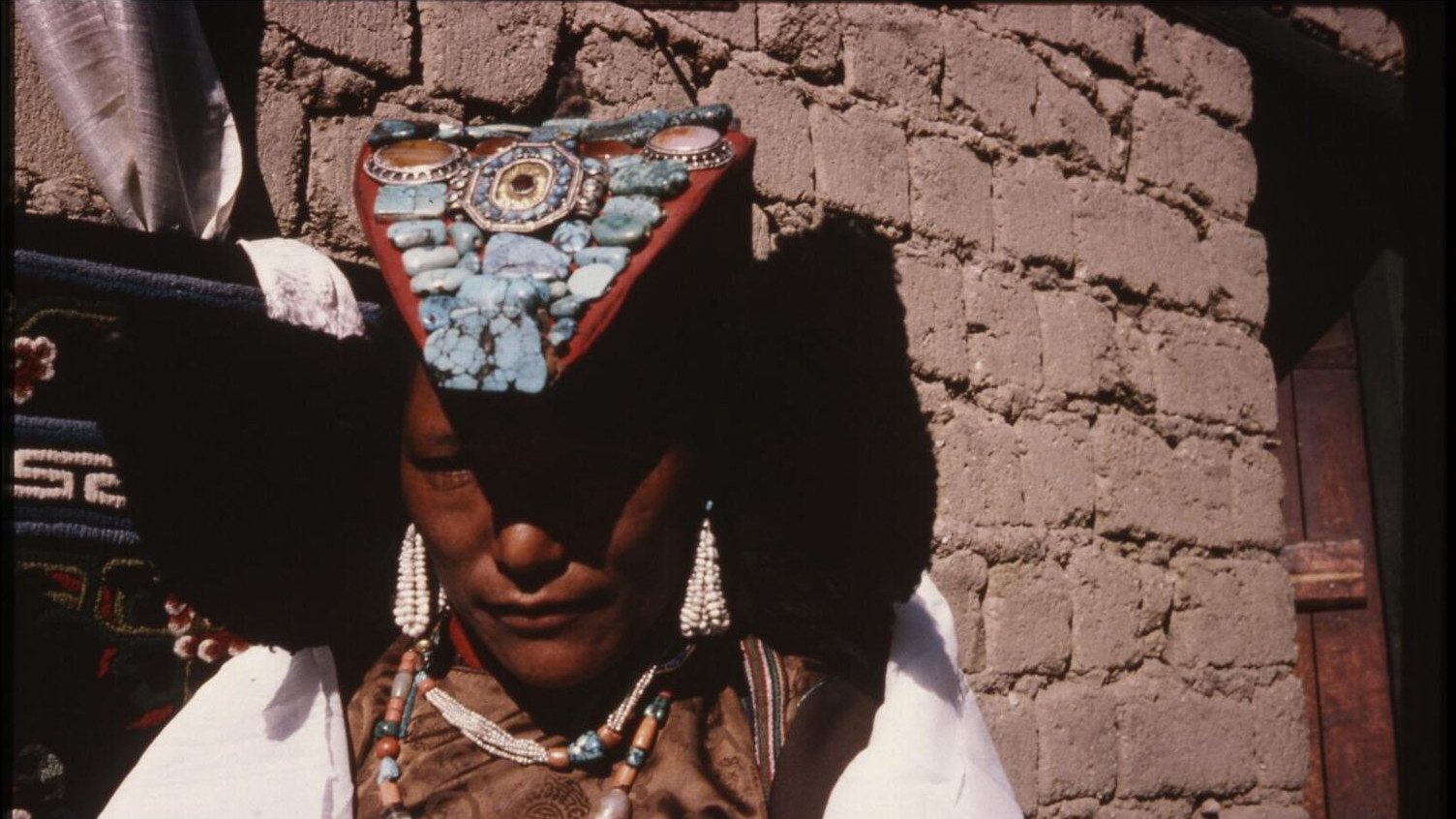 1981年印度控制下的拉达克彩色照片:传统藏族地区,临近中国西藏