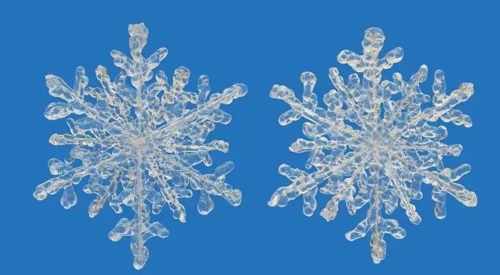 冰雪奇缘 ▎为什么一粒灰尘可以长成六边形的雪花?
