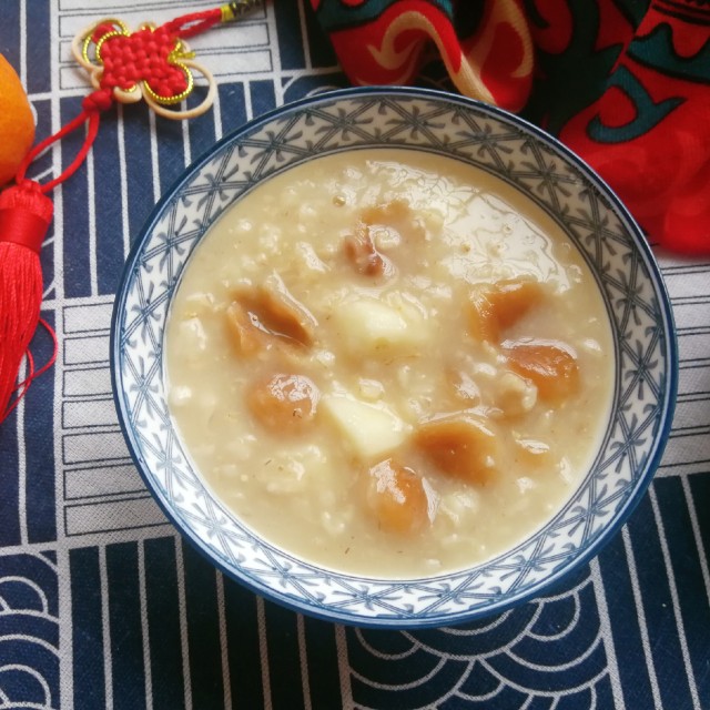 山药桂圆燕麦粥,营养丰富,香甜滑润