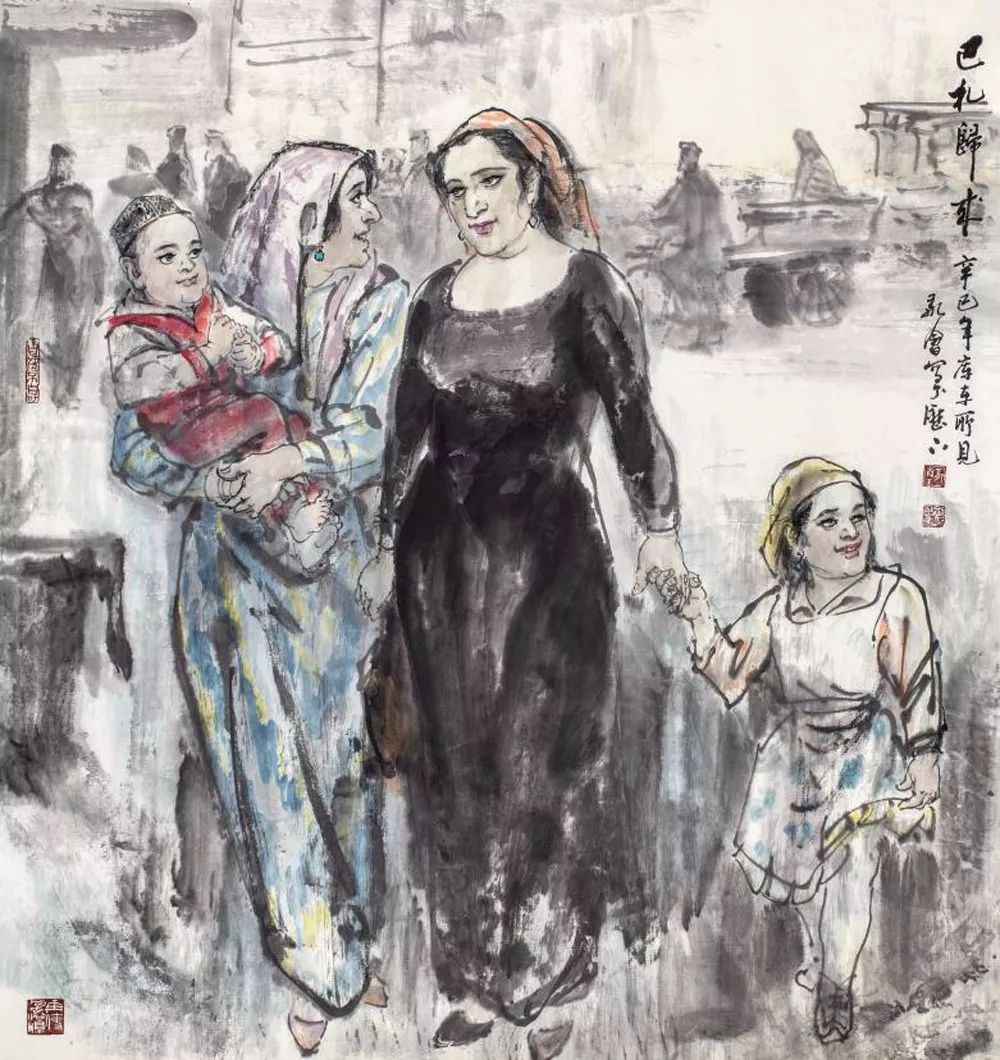 名家风范:浅析孙敬会老师的人物画艺术