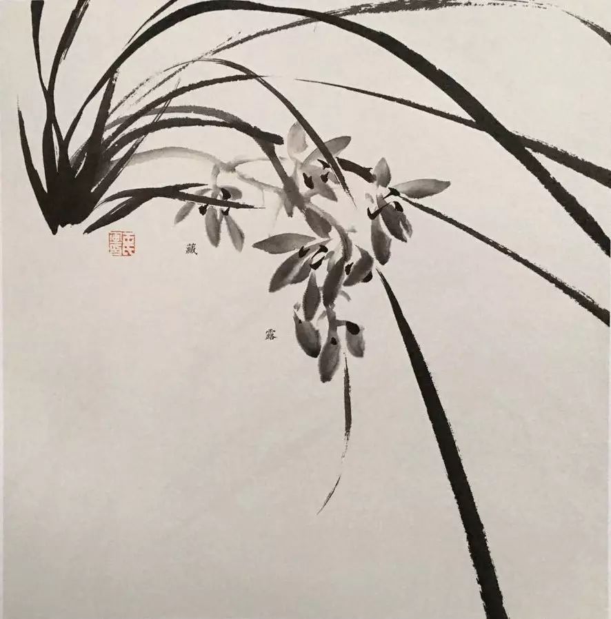 国画兰花绘画技法,太棒了!