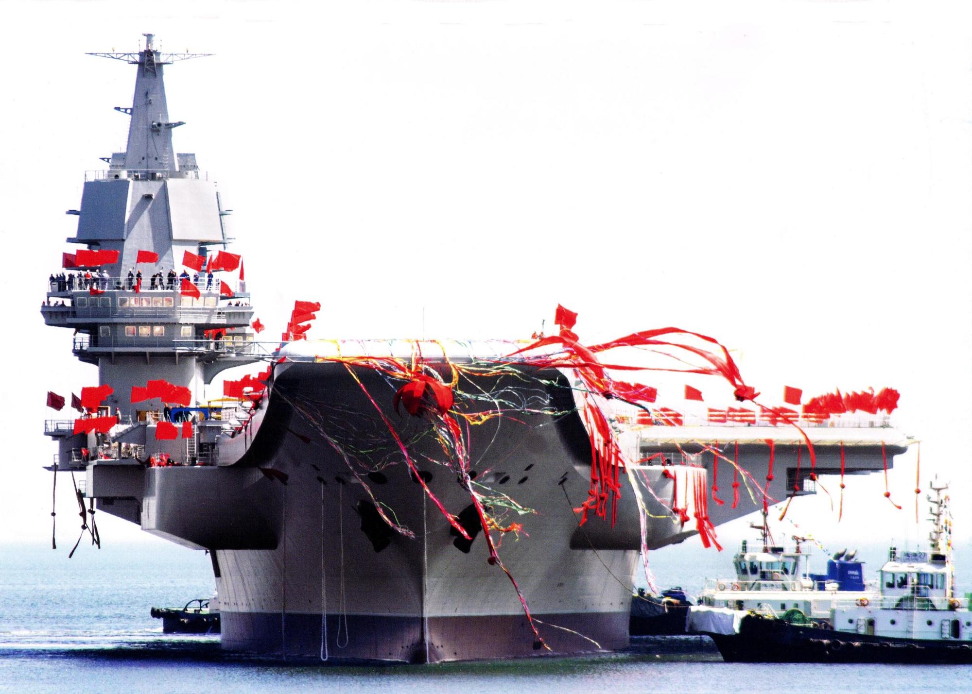 赵立涛:满江红.贺中国山东号航空母舰列装